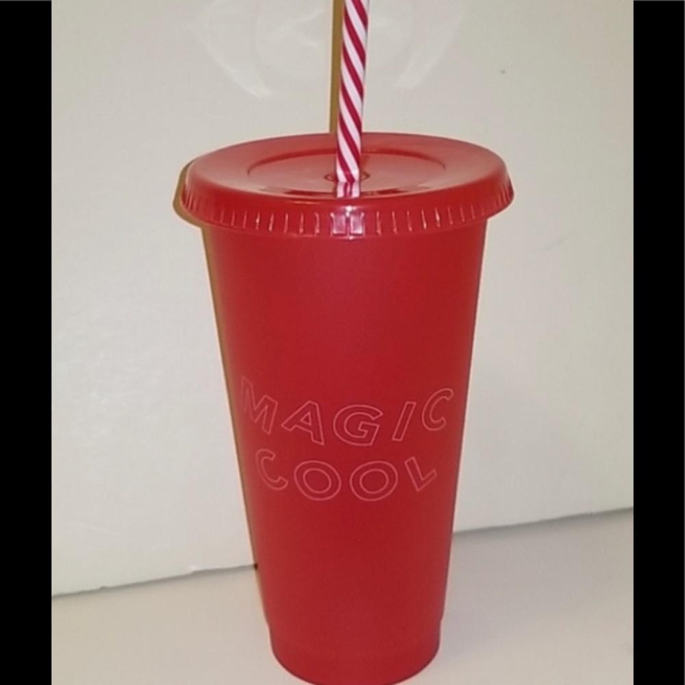 Starbucks 24oz Reusable Cold Cup Dark Red 2019